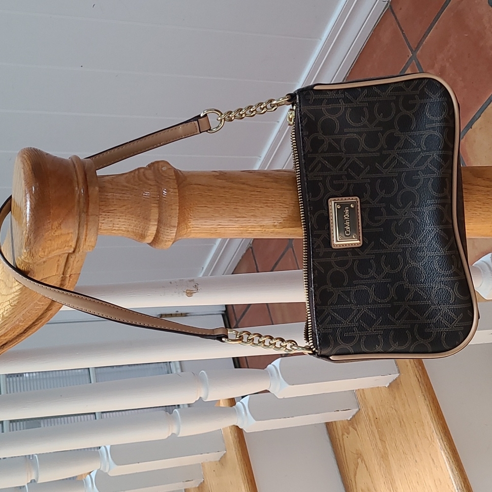 Calvin Klein CK monogram purse